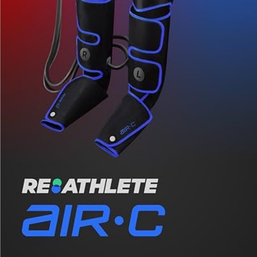 Air-C Black and Blue Compression Boots - used 2x